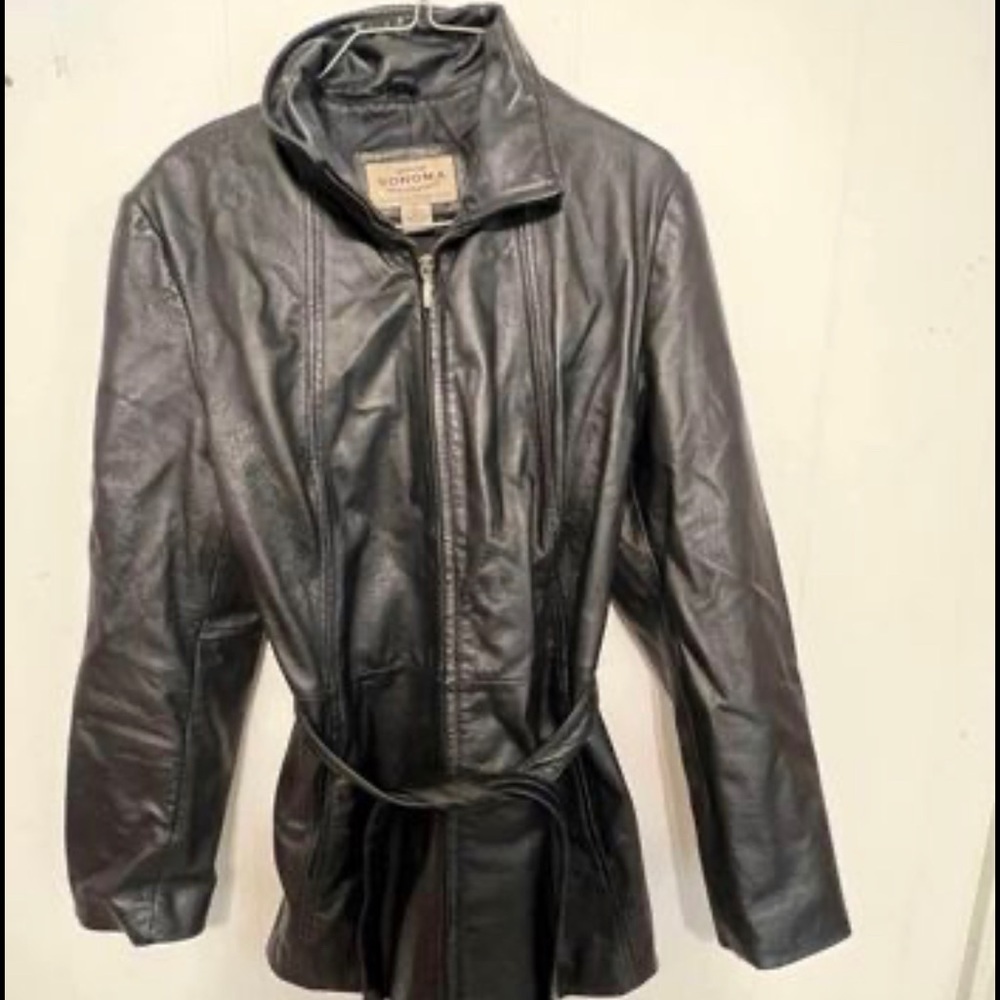 Genuine Sonoma leather jacket